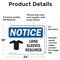 Signmission 18 in Height, 24 in Width, Vinyl Decal, Rectangle OS-2PACK-NS-D-1824-L-15914 - alternate 4